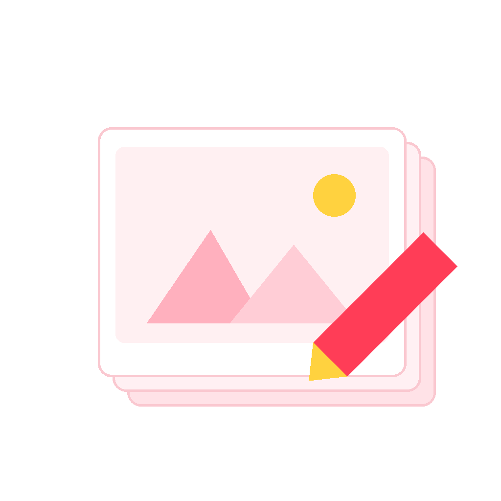 Illustration of a visual story card